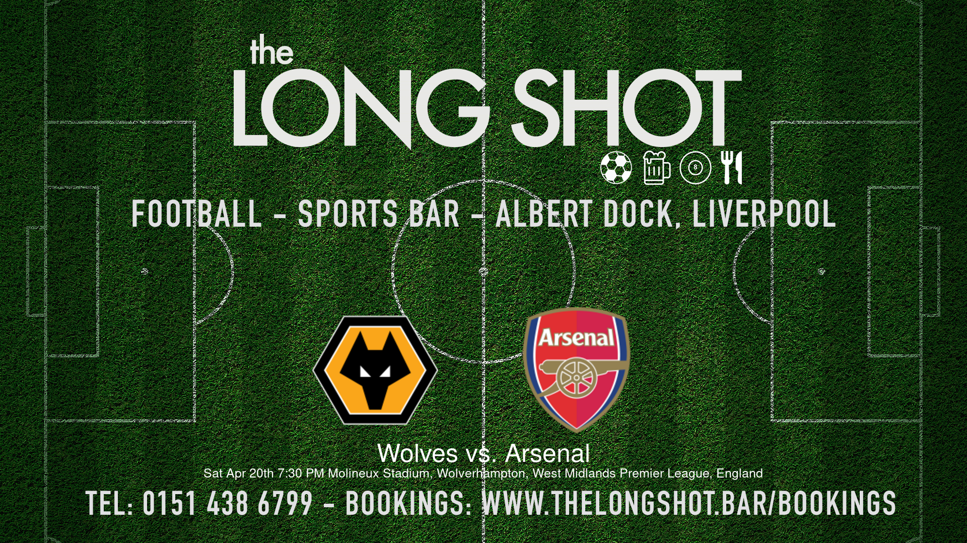 Event image - Wolves vs. Arsenal