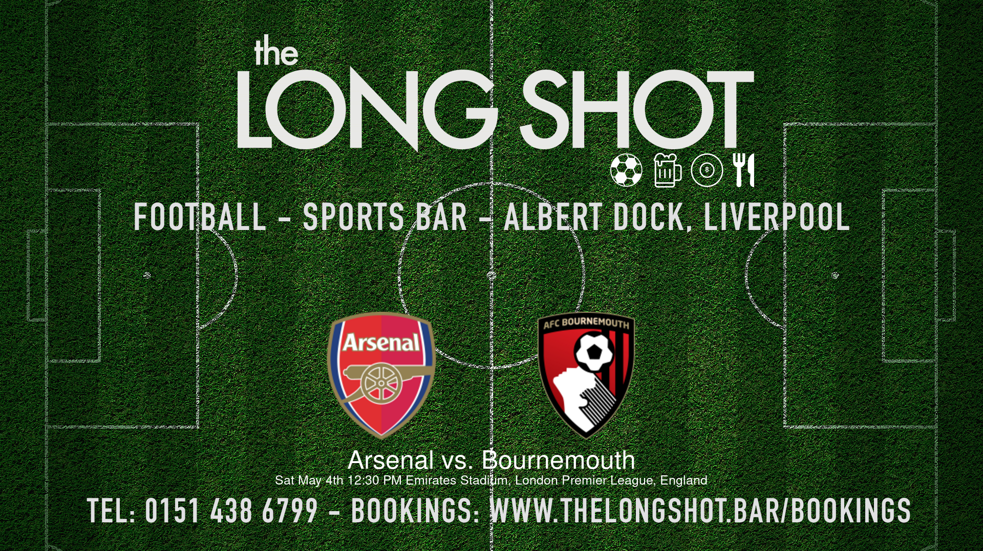 Event image - Arsenal vs. Bournemouth